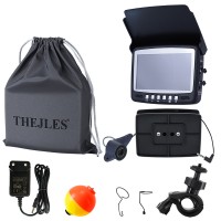 Cámara de pesca submarina IPS de 4,3 pulgadas con 8 lámparas infrarrojas función de encendido/apagado impermeable IP68 para buscador de peces para regalo de niño/hombre