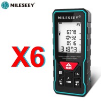 MILESEEY Telémetro Láser X5, Medidor de Distancia Láser Digital, Cinta Métrica Láser